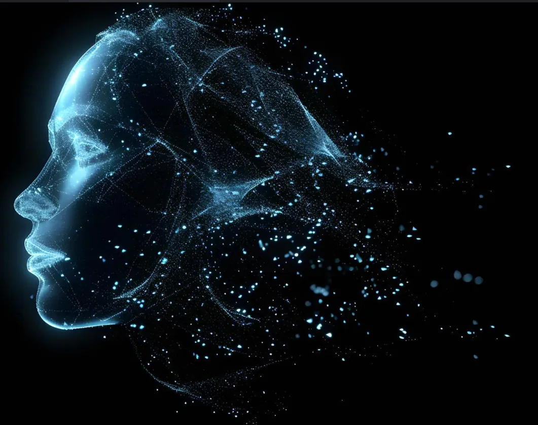 Testa olografica IA — Lente Waardiek Neural Core